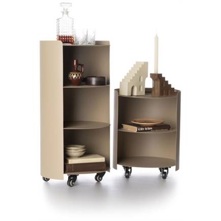 Coco Maison Owen bijzettafel H46cm Taupe